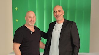 קובי מימון ודניאל ספיר, צילום: ליאור נורדמן